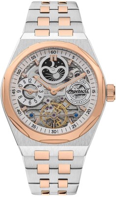 Ingersoll I12906 Automatic Grey Skeleton Dial With Lifetime Warranty Analog Watch  - For Men