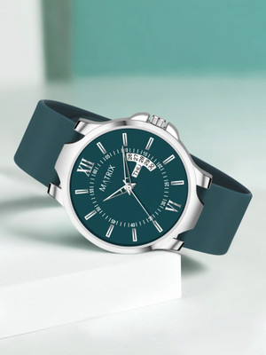 MATRIX Softest Silicone Strap Day & Date Analog Watch  - For Men & Women