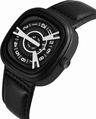 Pkp 7 Friday Watch Fashion Formal Seven Friday Watch Black Color Strap Analog Watch  - For Men