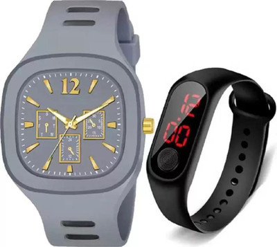 Habstone Analog-Digital Watch  - For Boys & Girls