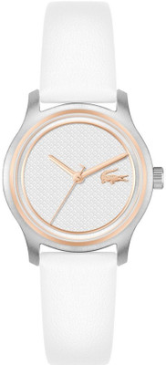 LACOSTE Elyse Lacoste Elyse Qtz Basic White Round Dial 's / Analog Watch  - For Women