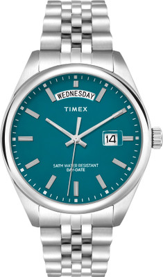 TIMEX TWEG27104 TIMEX TREND Green Round Dial Analog Watch  - For Men