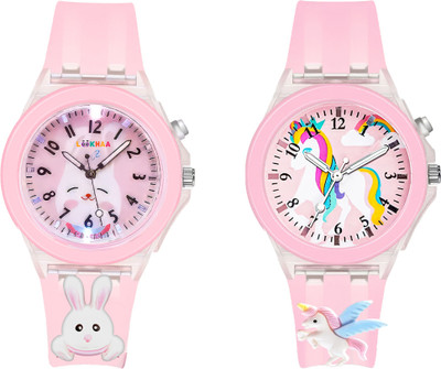 LOOKHAA Combo Kids Watch Combo Kids Analog Light Watch Analog Watch  - For Boys & Girls