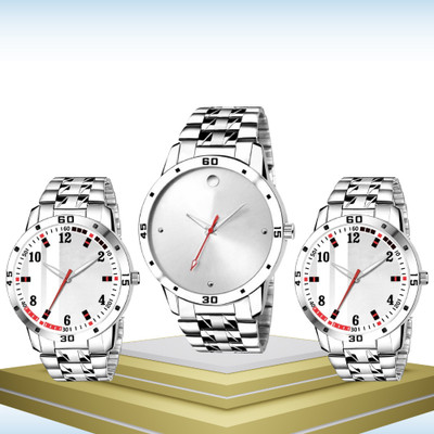 MAHAKAPI Rakhi Festive New Design Combo - Pack3 Analog Watch Analog Watch  - For Men