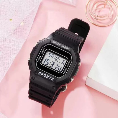 BRATON AY2045DT01 Silicone Strap Hybrid Multi Function Working Premium Quality Digital Watch  - For Boys & Girls