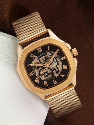French Connection Automatic Automatic Black Dial Analog Watch  - For Men