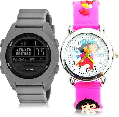 TIMOXIDE DG85-BK197 Analog-Digital Watch  - For Boys