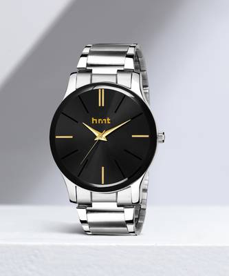 Hmt watches black hotsell chain