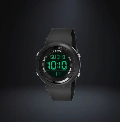 COSMIC All Black Digital Watch  - For Men
