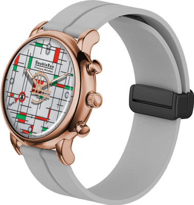 DoubleRun Analog Watch  - For Men