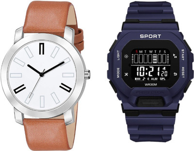 Brostin Stylish Analog-Digital Men's Combo Watches Analog-Digital Watch  - For Men
