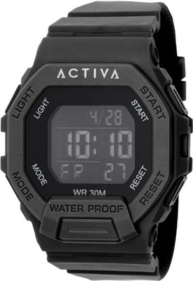 INVICTA DIGITAL ESSENTIALS Activa By Invicta Black Dial Digital Watch  - For Men