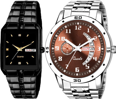Caihong Black-Case-SLV-18 Analog Watch  - For Men