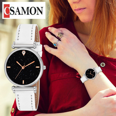 Niyati Nx New Trandy Classic Eid Festive WatchC34 SLV4D WH Lether Analog Watch  - For Girls