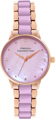French Connection FCB10RGM Fleur MOP Dial Analog Watch  - For Women