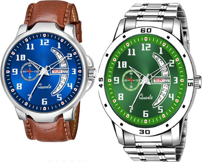 Caihong BRN-4-AND-SLV-6 Analog Watch  - For Men