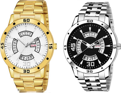 Caihong GOLD-22-AND-SLV-21 Analog Watch  - For Men