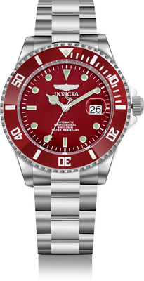 INVICTA Pro Diver Pro Diver Automatic Red Dial Analog Watch  - For Men