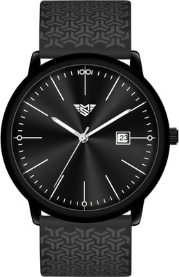 MIRSHO SILICON-4001_BLACK-BLK-AK ANALOG WATCH Analog Watch  - For Boys