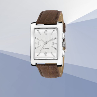 house of common Beautiful Trendy Analog Square Leathers Strap Wrist Watch Analog Watch  - For Men