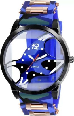 HF Haifun Transparent Watch Give Proffisinol Look Analog Watch  - For Boys & Girls