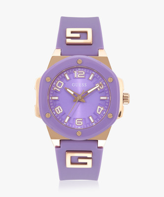 GUESS Lavender Dial Analog Watch  - For Women