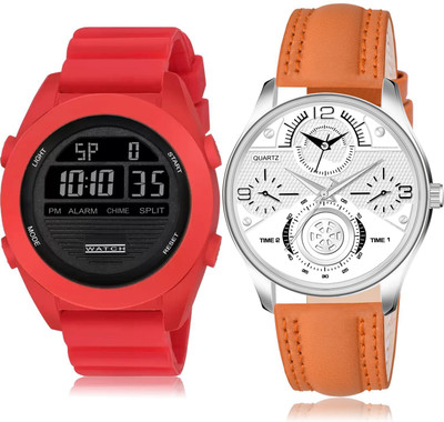 TIMETRANSELEVATE DG84-BA159 Analog-Digital Watch  - For Men