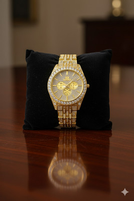 LOOFTRADER RO222 Classic Luxury Gold Plated Men’s Watch Analog Watch  - For Men