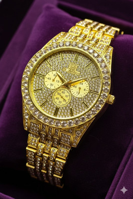 zyrowear Antique Diamond men fashion trendy Watch C79 Analog Watch  - For Men