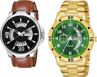 Caihong BRN-21-AND-GOLD-6 Analog Watch  - For Men