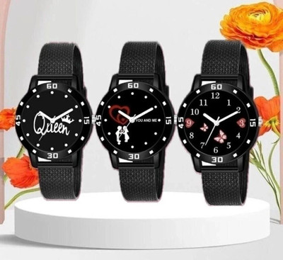SUBERA Couple Combo girls watch combo 2 Analog Watch  - For Girls