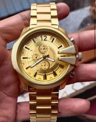 ANSHIKA FASHION Analog Watch - For Men Analog Gold Dial Men's Watch Analog Watch - For Men Analog Gold Dial Men's Watch Analog-Digital Watch  - For Boys