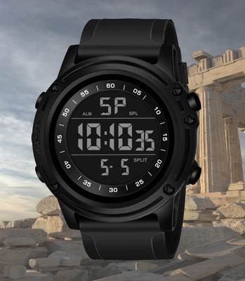 Diaggro 9086 Multi-function sports watch in a classic black design Digital Watch  - For Men
