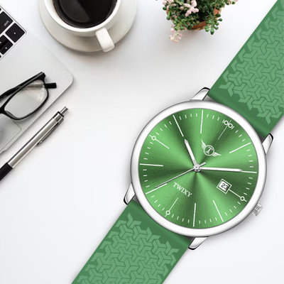 TWIXY TY-F-1-1003 Green & S-S TWIXY Exclusive Elite Series Analog Watch  - For Men