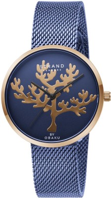 Strand By Obaku Coral Ocean Coral Ocean Analog Watch  - For Women