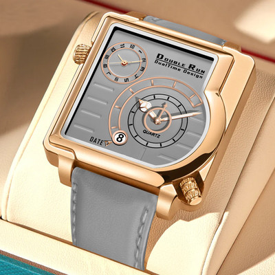 DoubleRun Analog Watch  - For Men