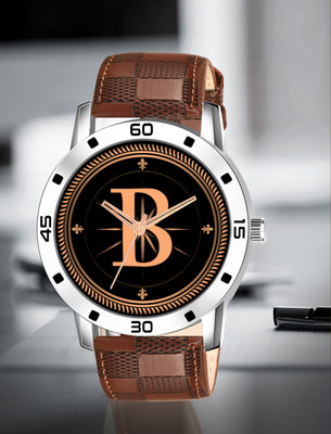 Prathshya ALPHA-B-AVO-SIL-BRW-CHL-1 Alpha Heritage Collection A Brown Strap Watch for Man & Boys Analog Watch  - For Men