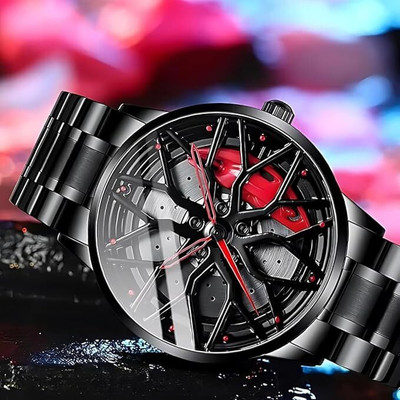 RealBuff Wheel Watch Analog Watch - For Men Wheel Watch Analog Watch  - For Men