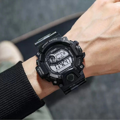KRUNESH ENTERPRISE Jee Shock Digital Watch  - For Boys & Girls