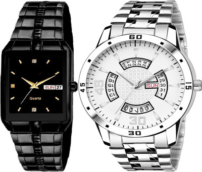 Caihong Black-Case-SLV-22 Analog Watch  - For Men