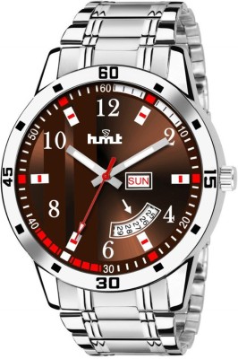 hmst SD32 Day And Date Analog Watch  - For Men