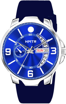 HMTr HMTR-1481403-Azure Blue Lightweight and Comfortable Silicon strap analog watch for Boys Analog Watch  - For Men
