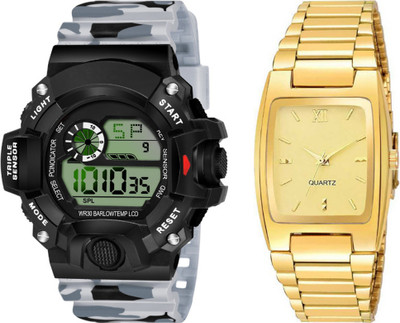 Brostin New Gen Stylish Analog-Digital Men's Combo Watches Analog-Digital Watch  - For Men