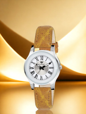 LORENZ AS-119A Lorenz Silver Roman Dial Analogue Watch for Women & Girls | AS-119A Analog Watch  - For Girls