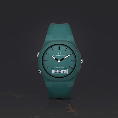 Carlington Endurance 9145 Teal Endurance Series Analog-Digital Watch  - For Men