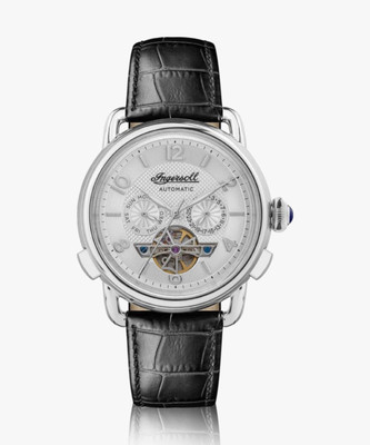 Ingersoll I00903B Classic Automatic Silver Dial Open Heart With Lifetime Warranty Analog Watch  - For Men