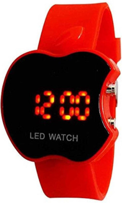 genzzz Red LED Digital Watch for Kids | Unisex Digital Wrist Watch for Boys & Girls Red LED Digital Watch for Kids Digital Watch  - For Boys & Girls