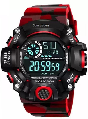 SQM TRADERS Digital Watch  - For Men