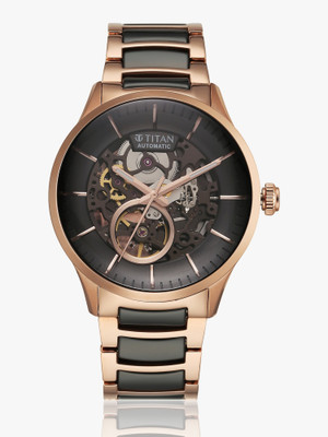 Titan Titan Automatics Ceramic Fusion Analog Watch  - For Men