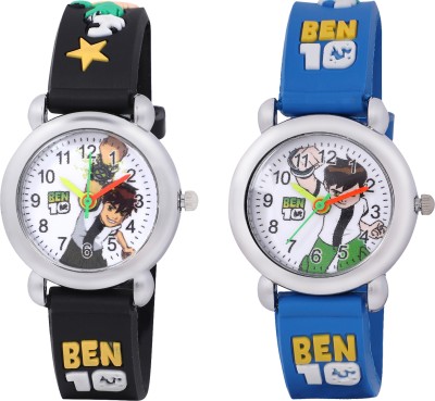 Shocknshop Children Combo Watch For Kids Analog Watch  - For Boys & Girls